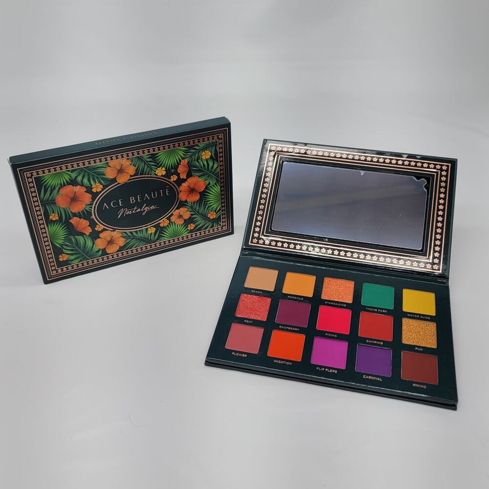 Ace Beaute Nostalgia 15 Color Eyeshadow Palette NIB MSRP $38